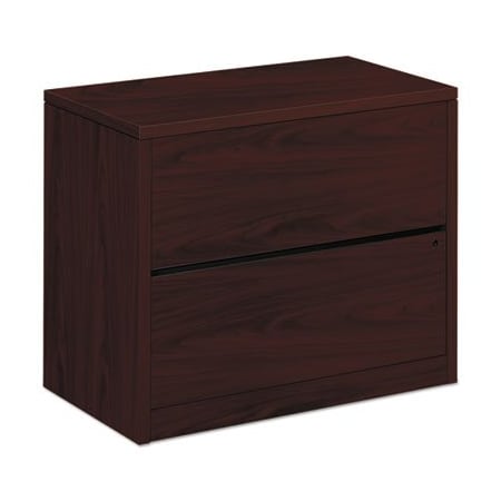 Hon HON, 10500 SERIES TWO-DRAWER LATERAL FILE, 36W X 20D X 29.5H, MAHOGANY 10563NN